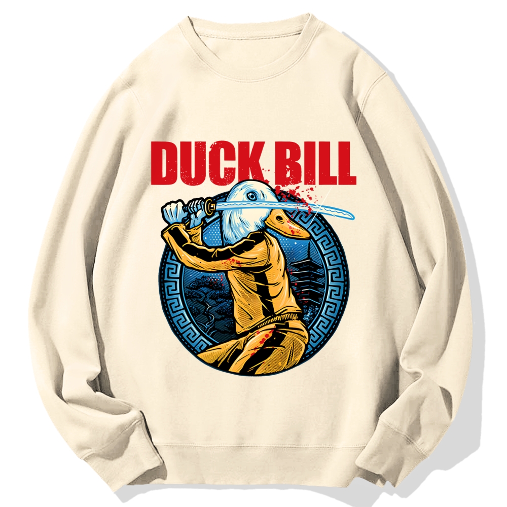 Chinese Kung Fu Duck Cotton Sweatshirt