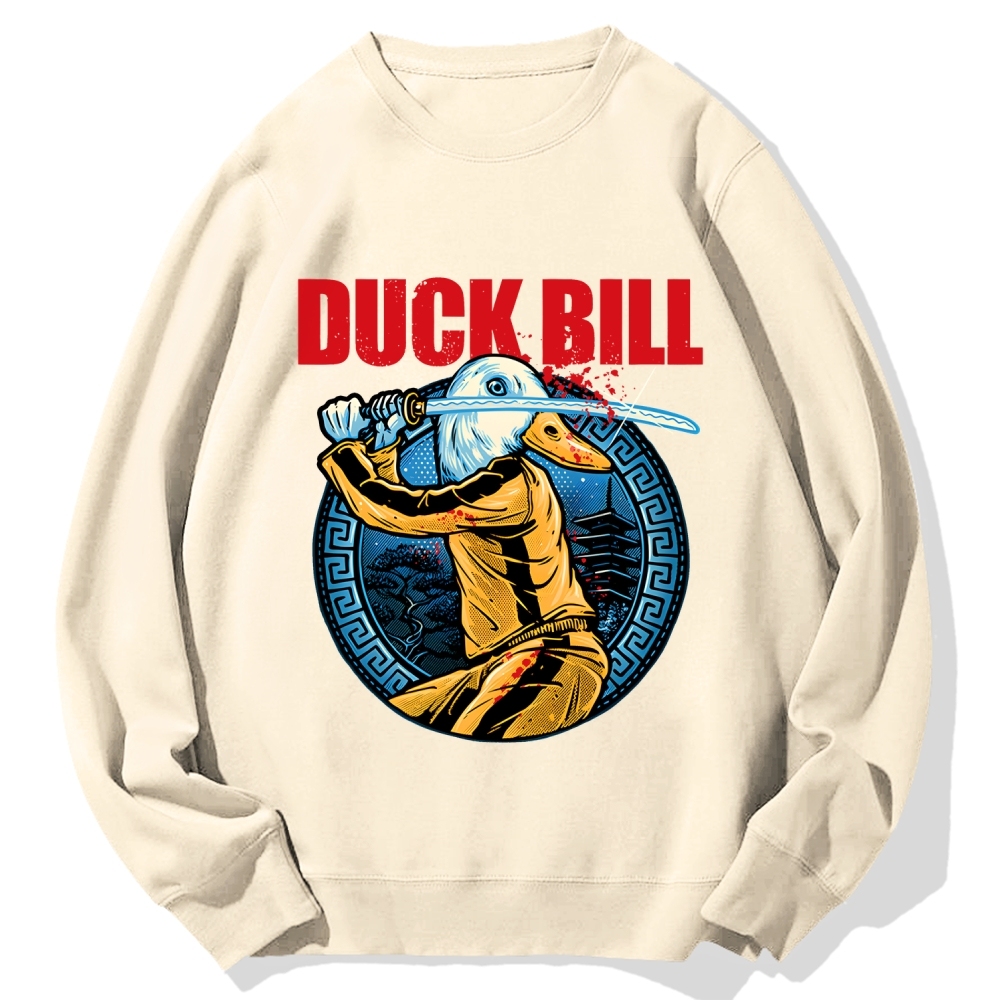 Chinese Kung Fu Duck Cotton Sweatshirt