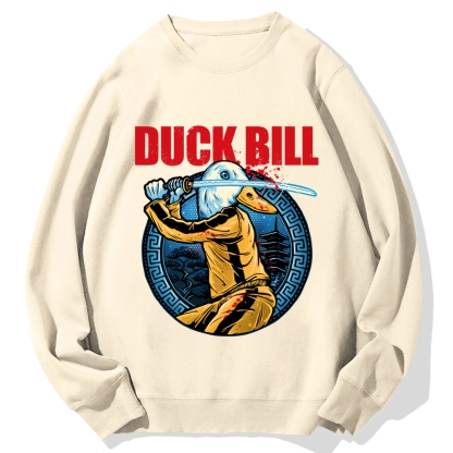 Chinese Kung Fu Duck Cotton Sweatshirt