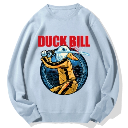 Chinese Kung Fu Duck Cotton Sweatshirt