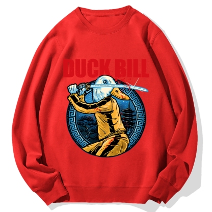 Chinese Kung Fu Duck Cotton Sweatshirt