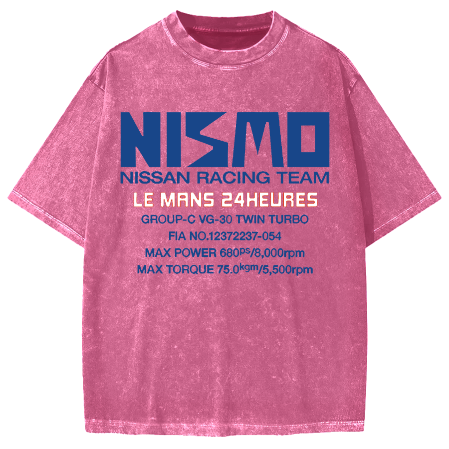 Nismo Nissan Racing Team Vintage Washed T-shirt