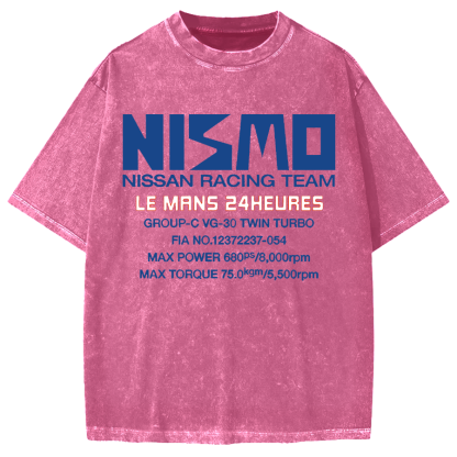 Nismo Nissan Racing Team Vintage Washed T-shirt