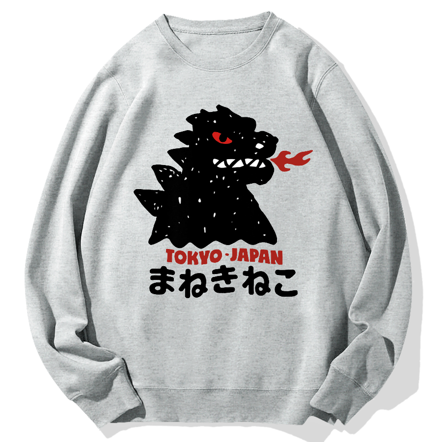 Lucky Monster Geek Cotton Sweatshirt