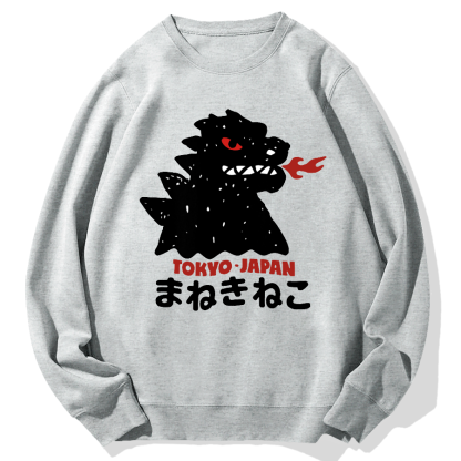Lucky Monster Geek Cotton Sweatshirt