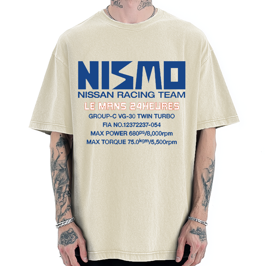 Nismo Nissan Racing Team Vintage Washed T-shirt