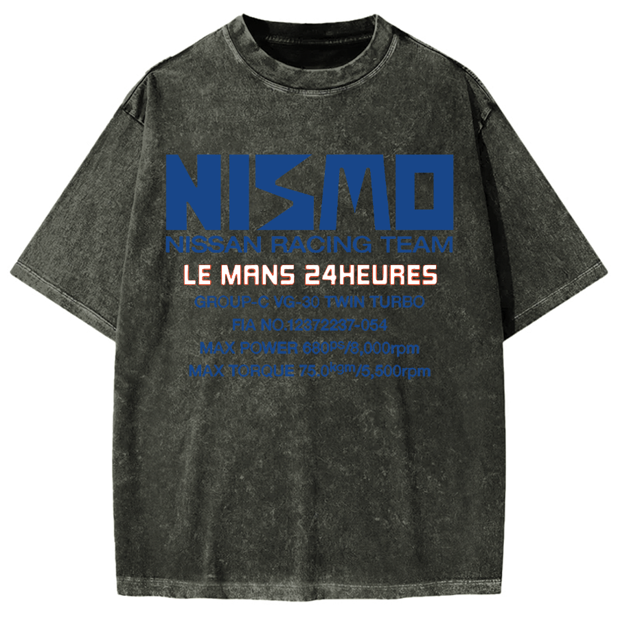 Nismo Nissan Racing Team Vintage Washed T-shirt