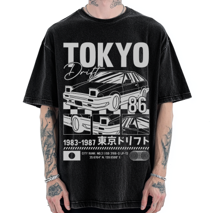 Tokyo 86 Vintage Washed T-shirt