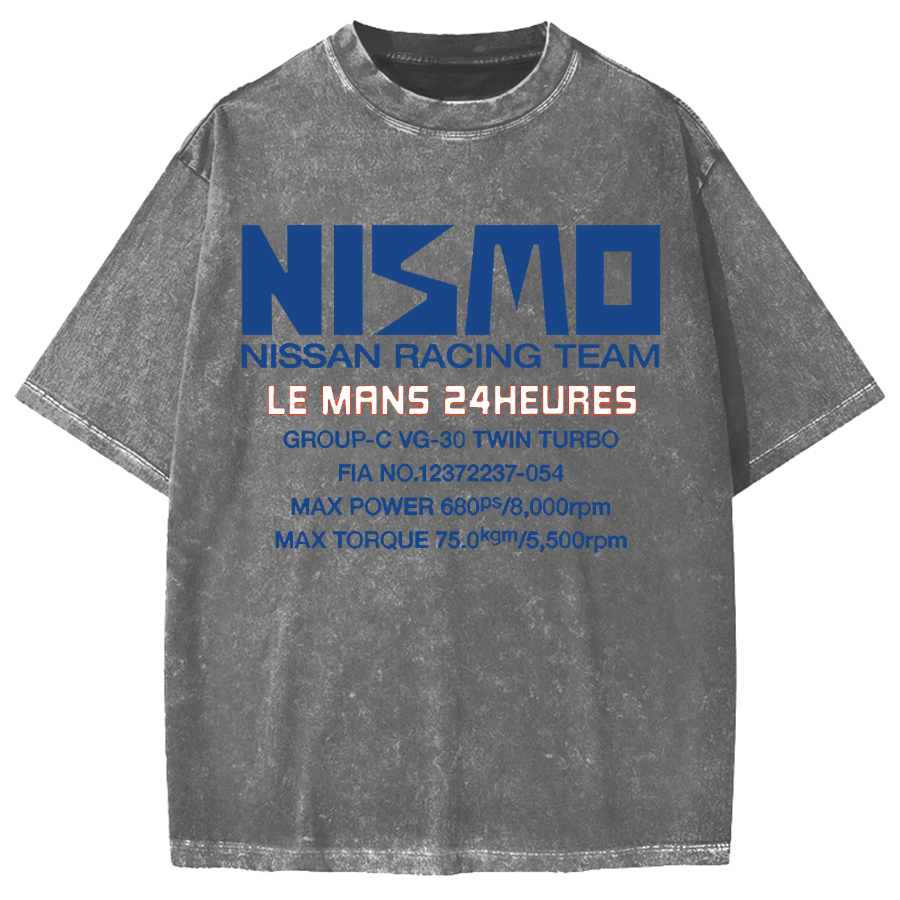 Nismo Nissan Racing Team Vintage Washed T-shirt