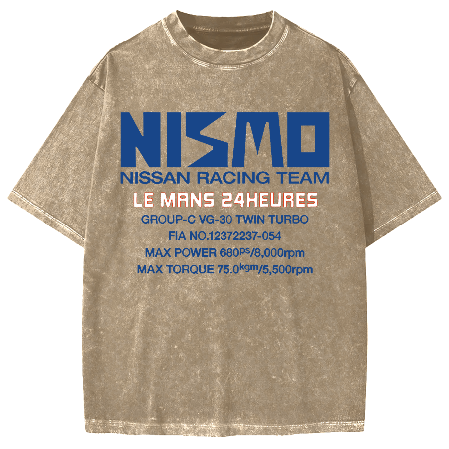 Nismo Nissan Racing Team Vintage Washed T-shirt