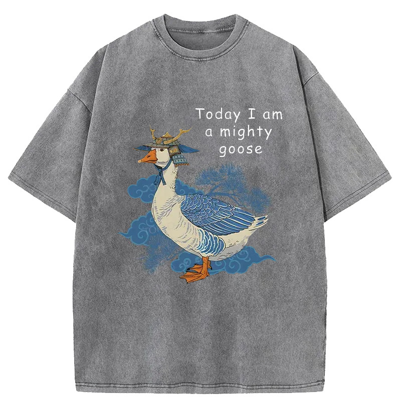 Tokyo-Assassin Mighty Goose Washed T-Shirt-Tokyo-Assassin