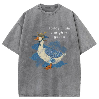 Tokyo-Assassin Mighty Goose Washed T-Shirt-Tokyo-Assassin