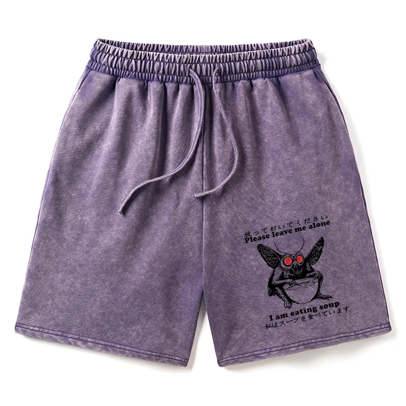 Tokyo-Assassin Don't Bother The Mothman Washed Shorts