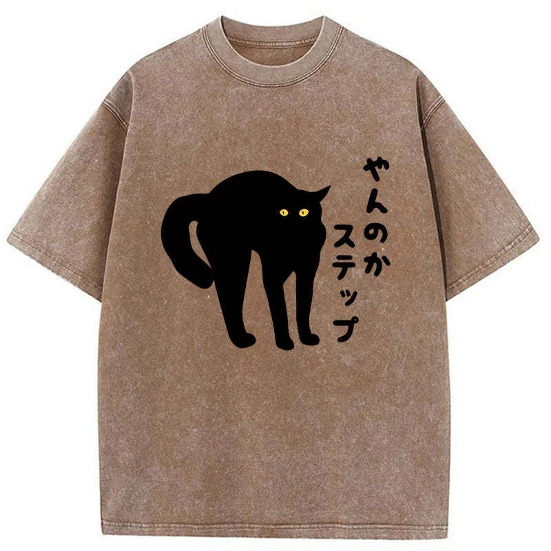 Tokyo-Assassin Yanka Step Washed T-Shirt-Tokyo-Assassin
