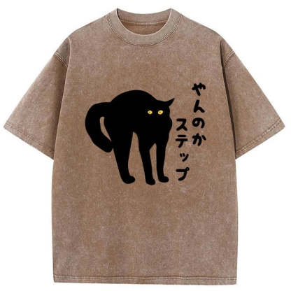 Tokyo-Assassin Yanka Step Washed T-Shirt-Tokyo-Assassin