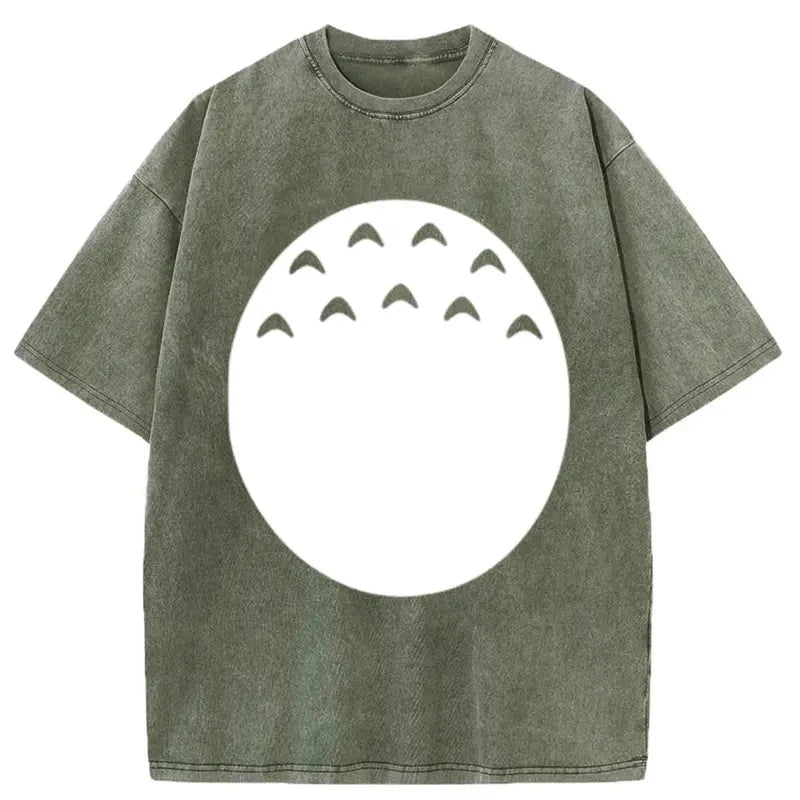 Tokyo-Assassin Soft And Cute Belly Washed T-Shirt-Tokyo-Assassin