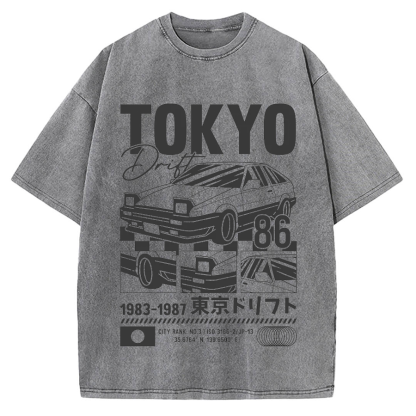 Tokyo 86 Vintage Washed T-shirt