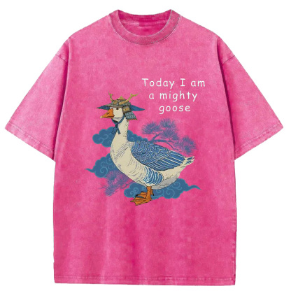 Tokyo-Assassin Mighty Goose Washed T-Shirt-Tokyo-Assassin