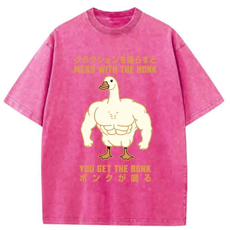 Tokyo-Assassin Strong Goose Japanese Washed T-Shirt