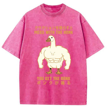 Tokyo-Assassin Strong Goose Japanese Washed T-Shirt