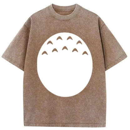 Tokyo-Assassin Soft And Cute Belly Washed T-Shirt-Tokyo-Assassin