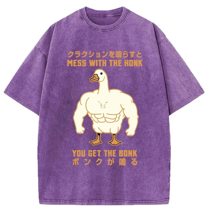 Tokyo-Assassin Strong Goose Japanese Washed T-Shirt
