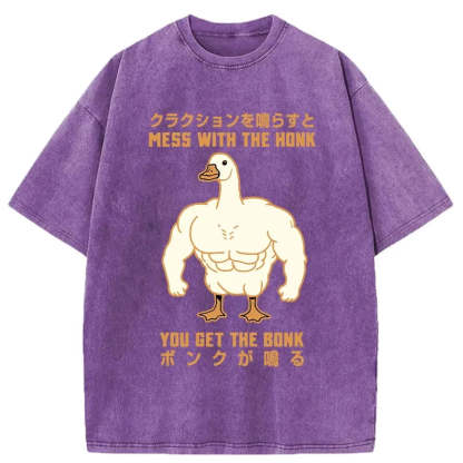 Tokyo-Assassin Strong Goose Japanese Washed T-Shirt