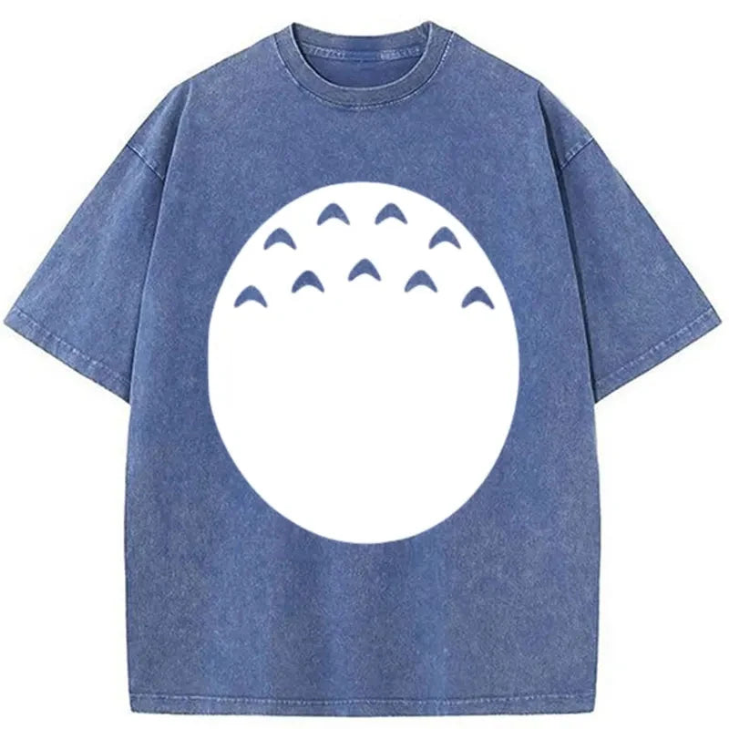 Tokyo-Assassin Soft And Cute Belly Washed T-Shirt-Tokyo-Assassin