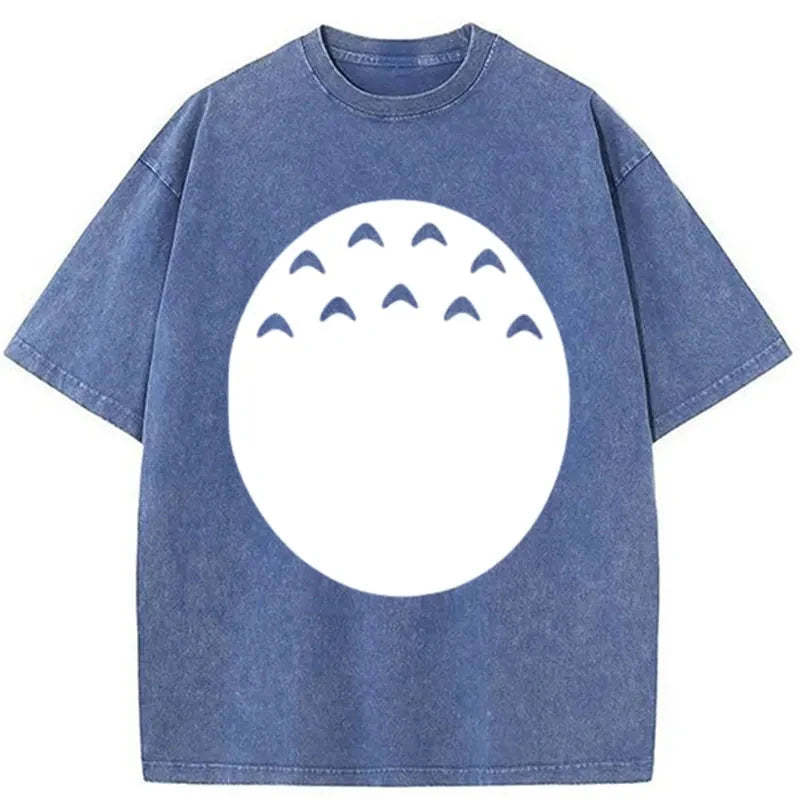 Tokyo-Assassin Soft And Cute Belly Washed T-Shirt-Tokyo-Assassin