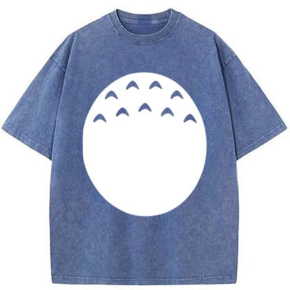 Tokyo-Assassin Soft And Cute Belly Washed T-Shirt-Tokyo-Assassin