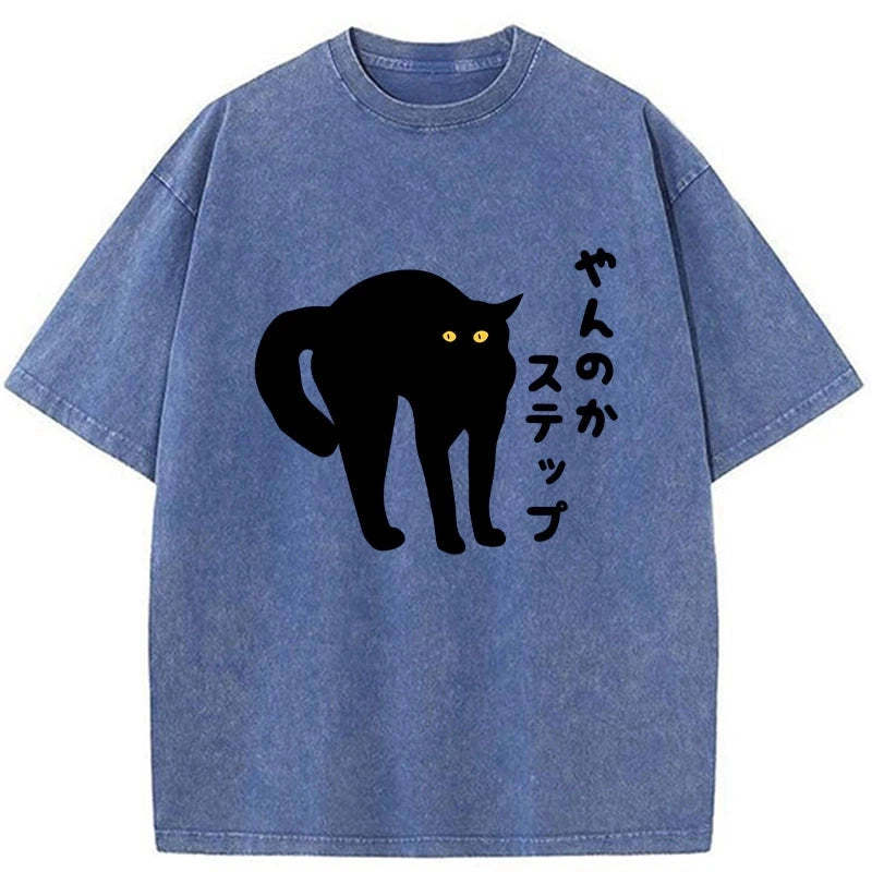 Tokyo-Assassin Yanka Step Washed T-Shirt-Tokyo-Assassin