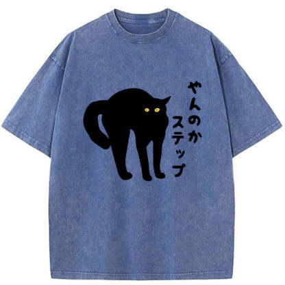 Tokyo-Assassin Yanka Step Washed T-Shirt-Tokyo-Assassin