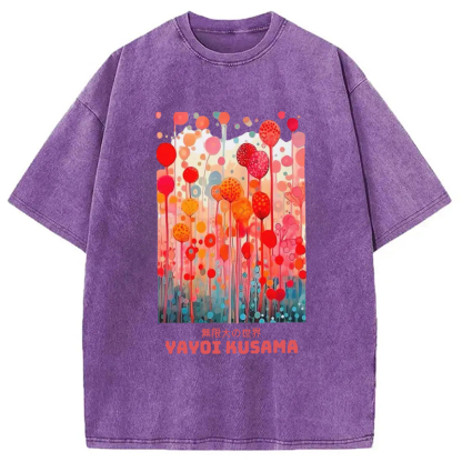 Tokyo-Assassin Artistic Creation Japanese Art Washed T-Shirt-Tokyo-Assassin