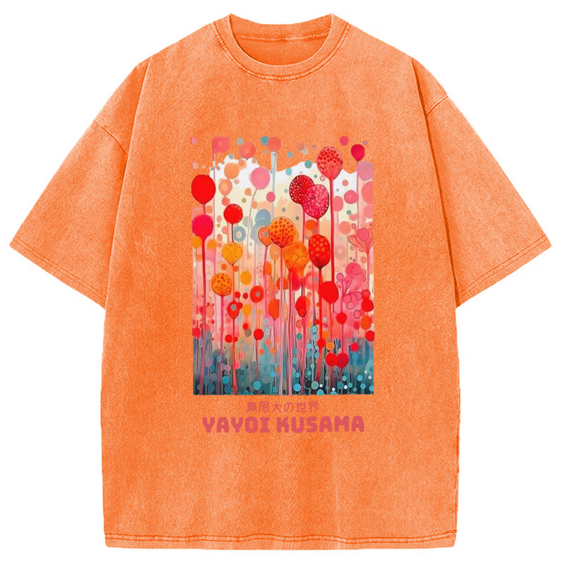 Tokyo-Assassin Artistic Creation Japanese Art Washed T-Shirt-Tokyo-Assassin