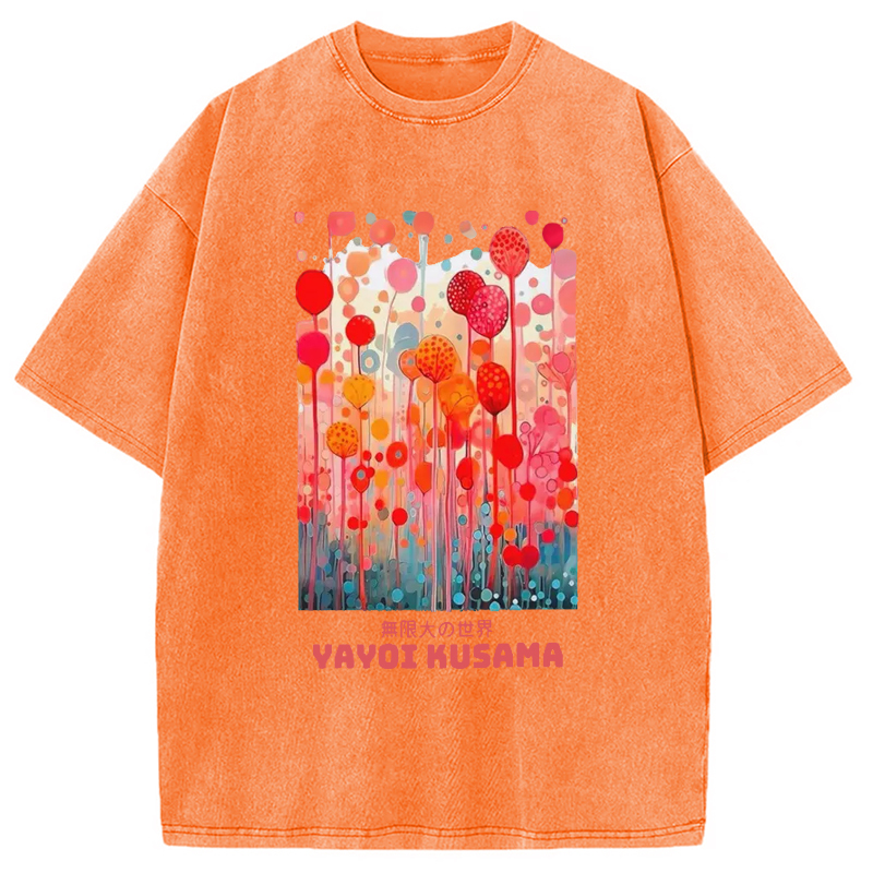 Tokyo-Assassin Artistic Creation Japanese Art Washed T-Shirt-Tokyo-Assassin
