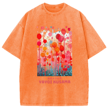 Tokyo-Assassin Artistic Creation Japanese Art Washed T-Shirt-Tokyo-Assassin