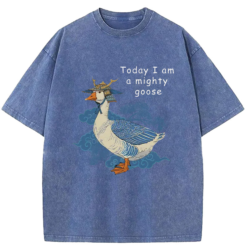 Tokyo-Assassin Mighty Goose Washed T-Shirt-Tokyo-Assassin