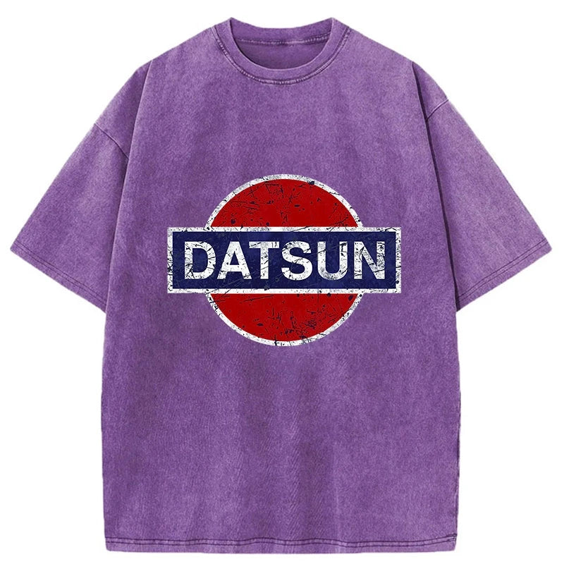 Tokyo-Assassin Datsun Vintage Car Washed T-Shirt