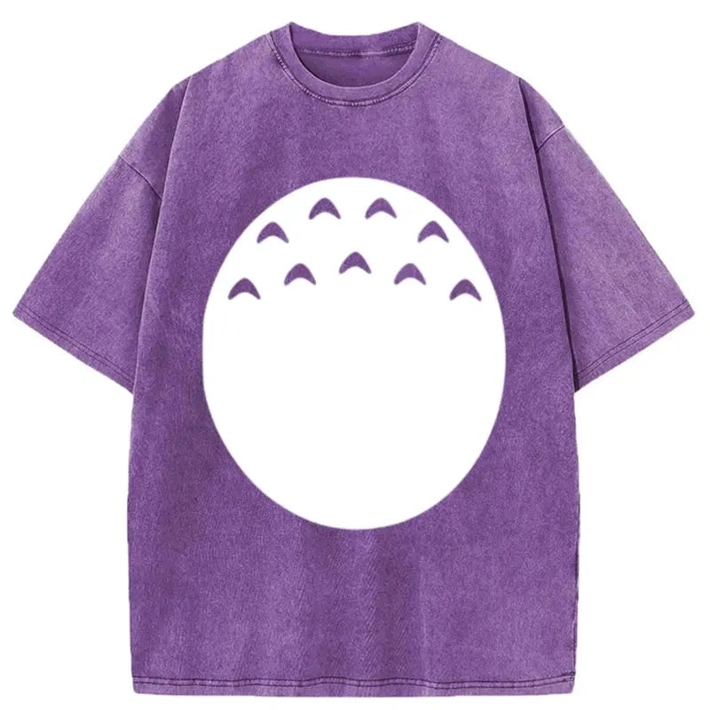 Tokyo-Assassin Soft And Cute Belly Washed T-Shirt-Tokyo-Assassin