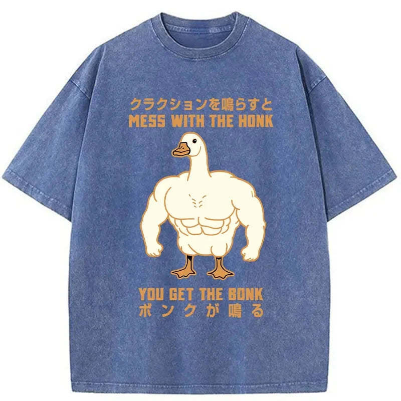 Tokyo-Assassin Strong Goose Japanese Washed T-Shirt