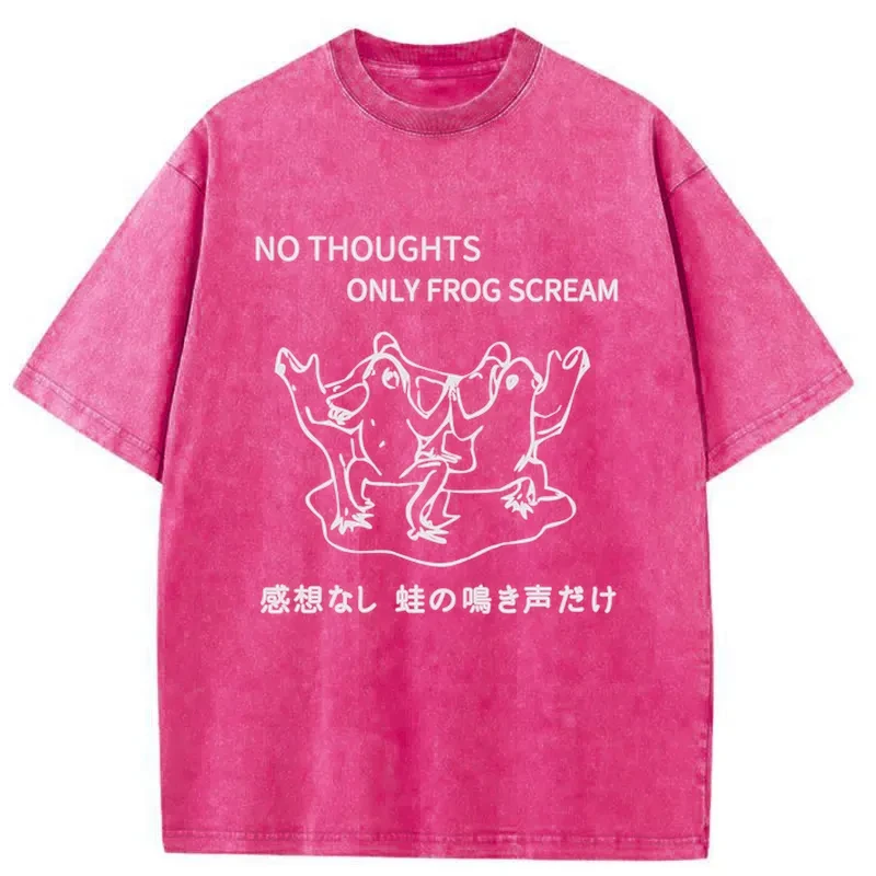 Tokyo-Assassin Only The Sound Of Frogs Washed T-Shirt-Tokyo-Assassin