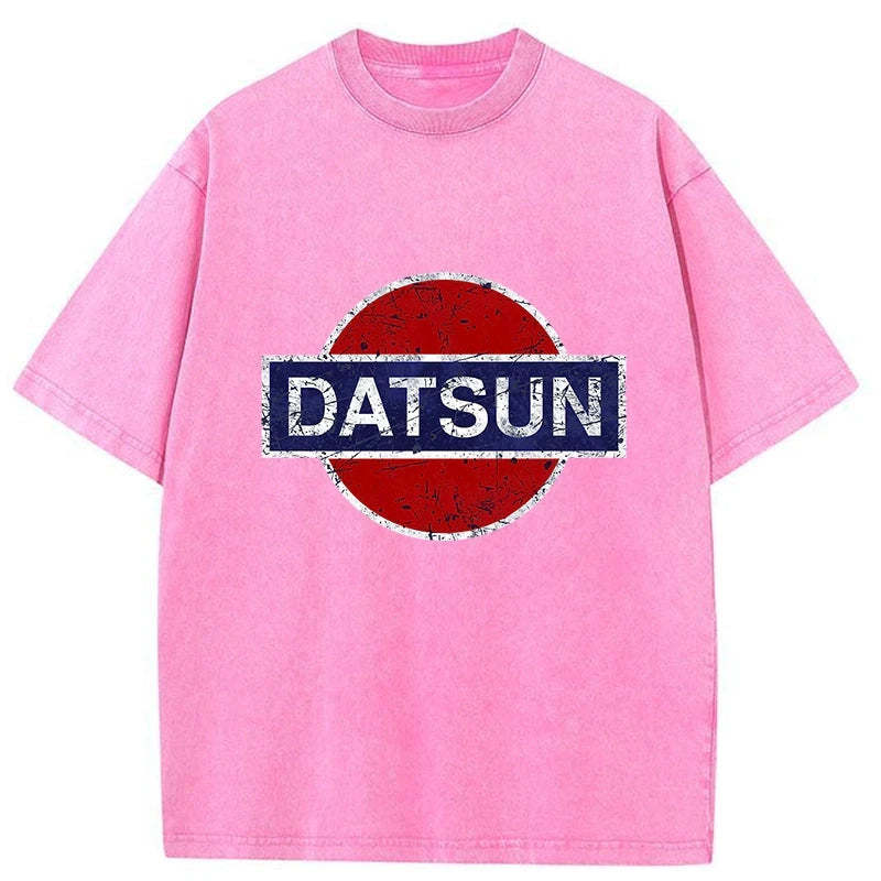 Tokyo-Assassin Datsun Vintage Car Washed T-Shirt