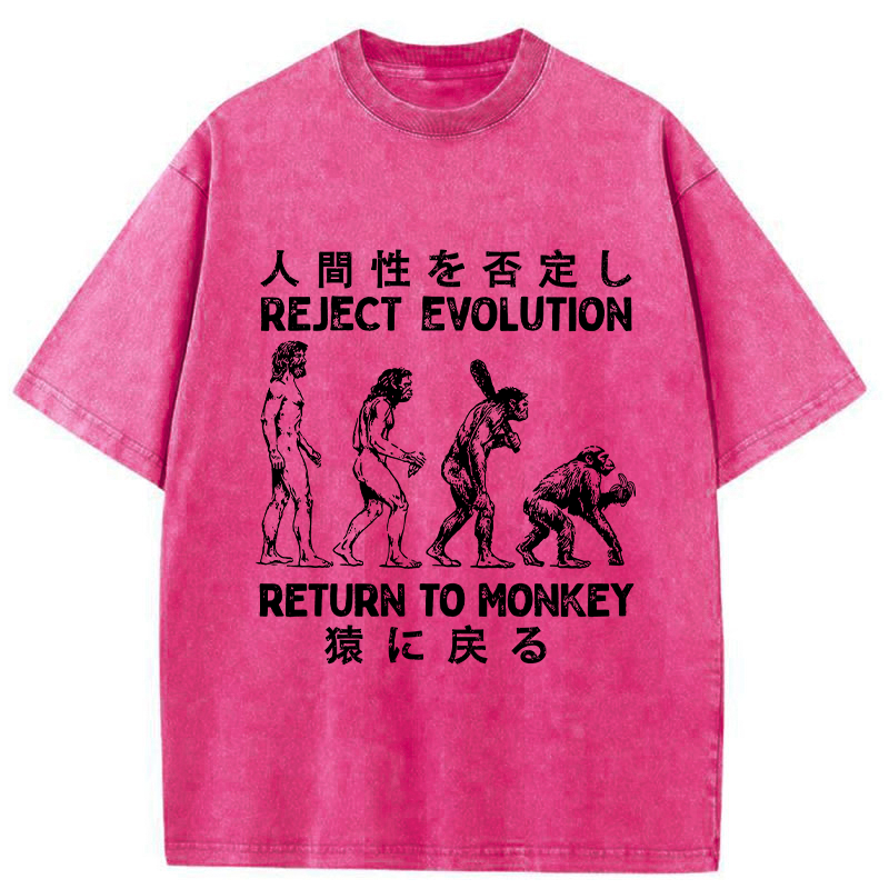 Tokyo-Assassin Return To Monkey Washed T-Shirt-Tokyo-Assassin