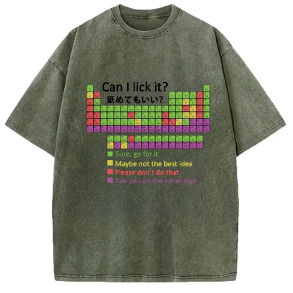 Tokyo-Assassin Can I Lick It Washed T-Shirt-Tokyo-Assassin