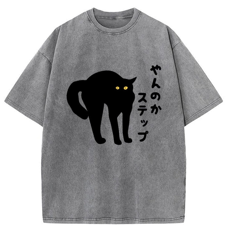 Tokyo-Assassin Yanka Step Washed T-Shirt-Tokyo-Assassin