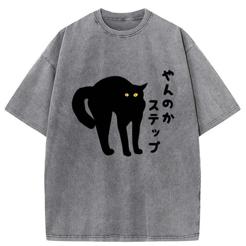 Tokyo-Assassin Yanka Step Washed T-Shirt-Tokyo-Assassin
