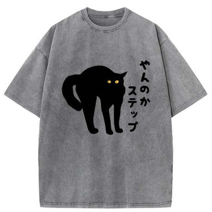 Tokyo-Assassin Yanka Step Washed T-Shirt-Tokyo-Assassin