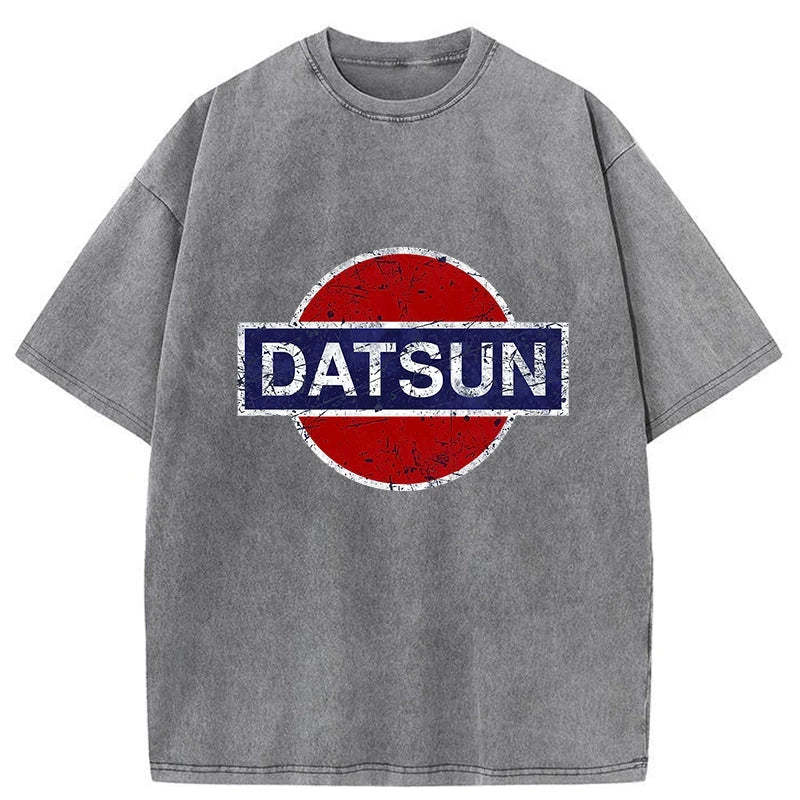 Tokyo-Assassin Datsun Vintage Car Washed T-Shirt