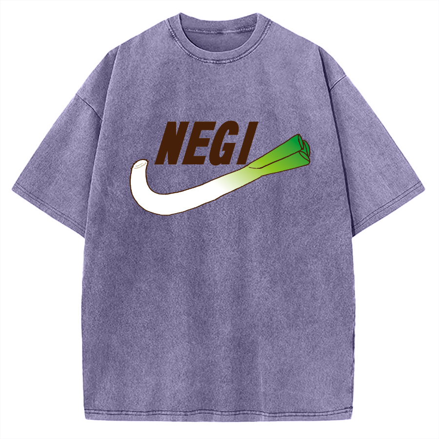 Negi Spring onion Vintage Washed T-shirt
