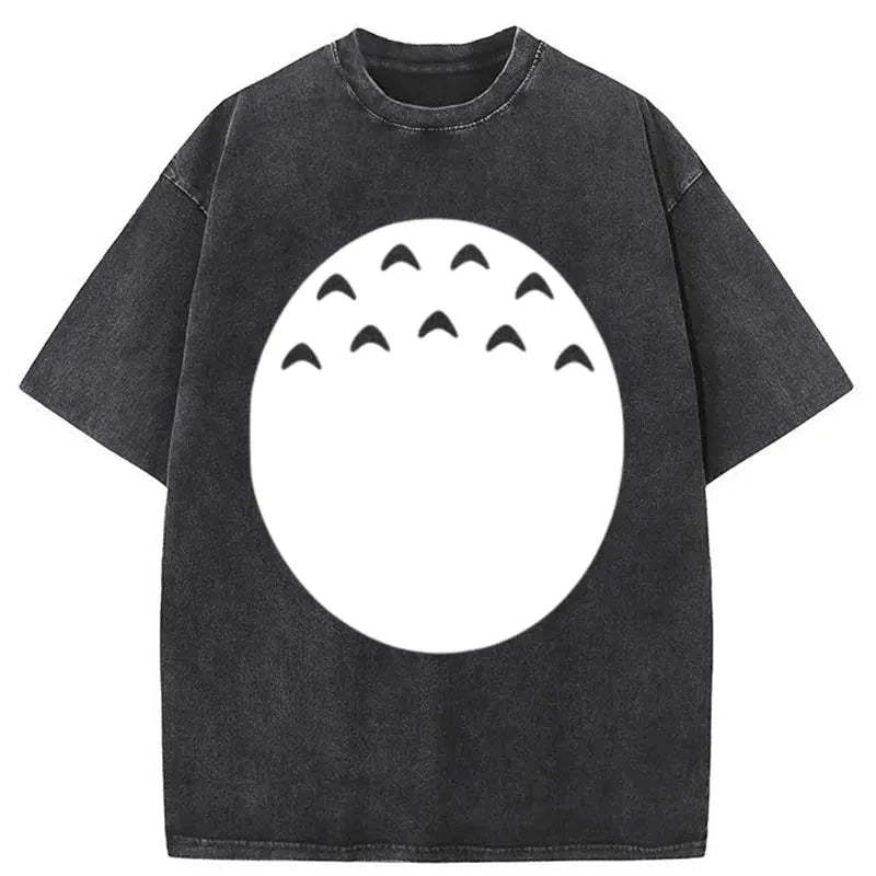 Tokyo-Assassin Soft And Cute Belly Washed T-Shirt-Tokyo-Assassin